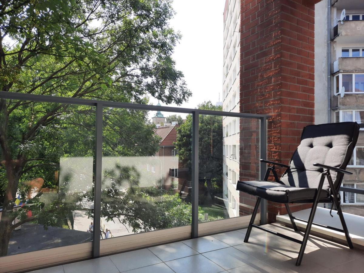 Gdansk Centrum - Apartament 3 - Pokojowy Z Duzym Tarasem 外观 照片