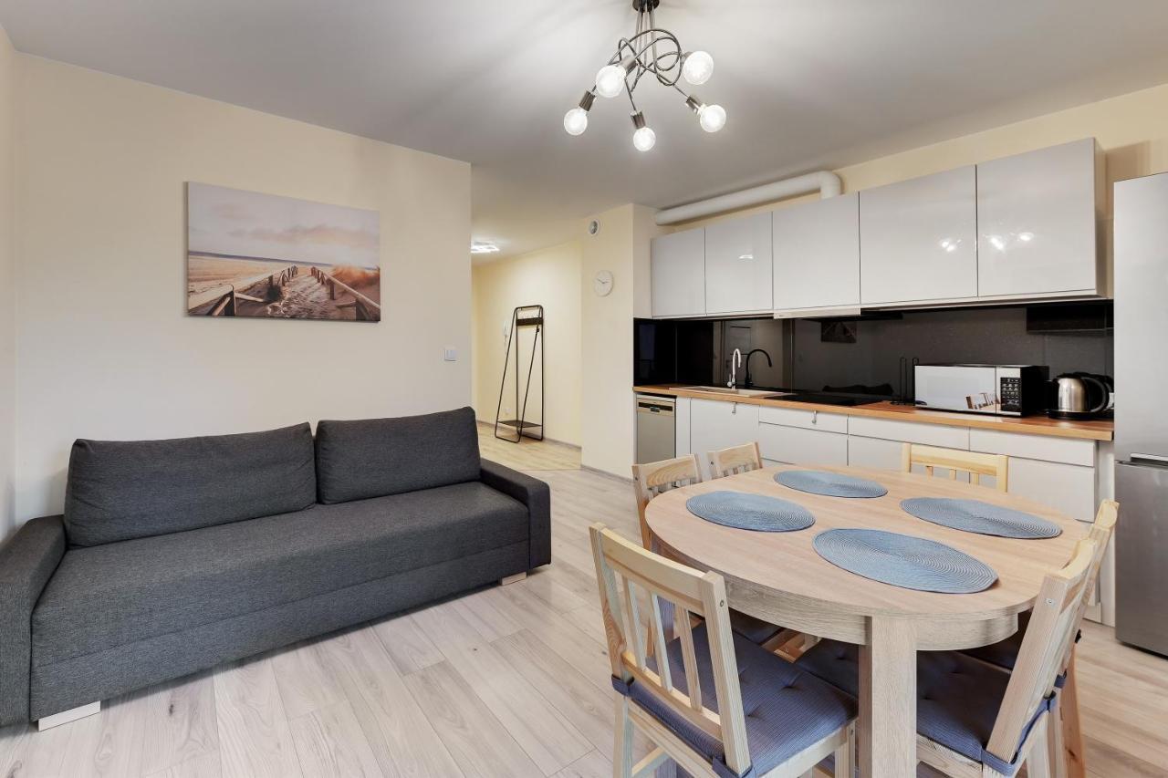 Gdansk Centrum - Apartament 3 - Pokojowy Z Duzym Tarasem 外观 照片