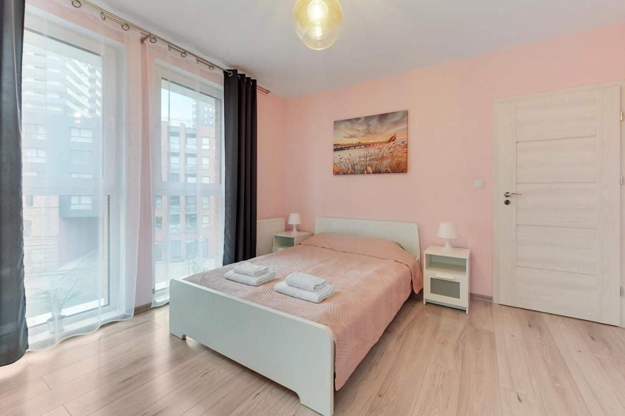Gdansk Centrum - Apartament 3 - Pokojowy Z Duzym Tarasem 外观 照片