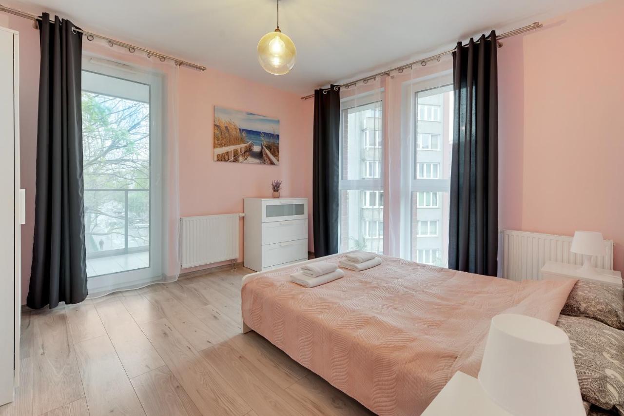 Gdansk Centrum - Apartament 3 - Pokojowy Z Duzym Tarasem 外观 照片