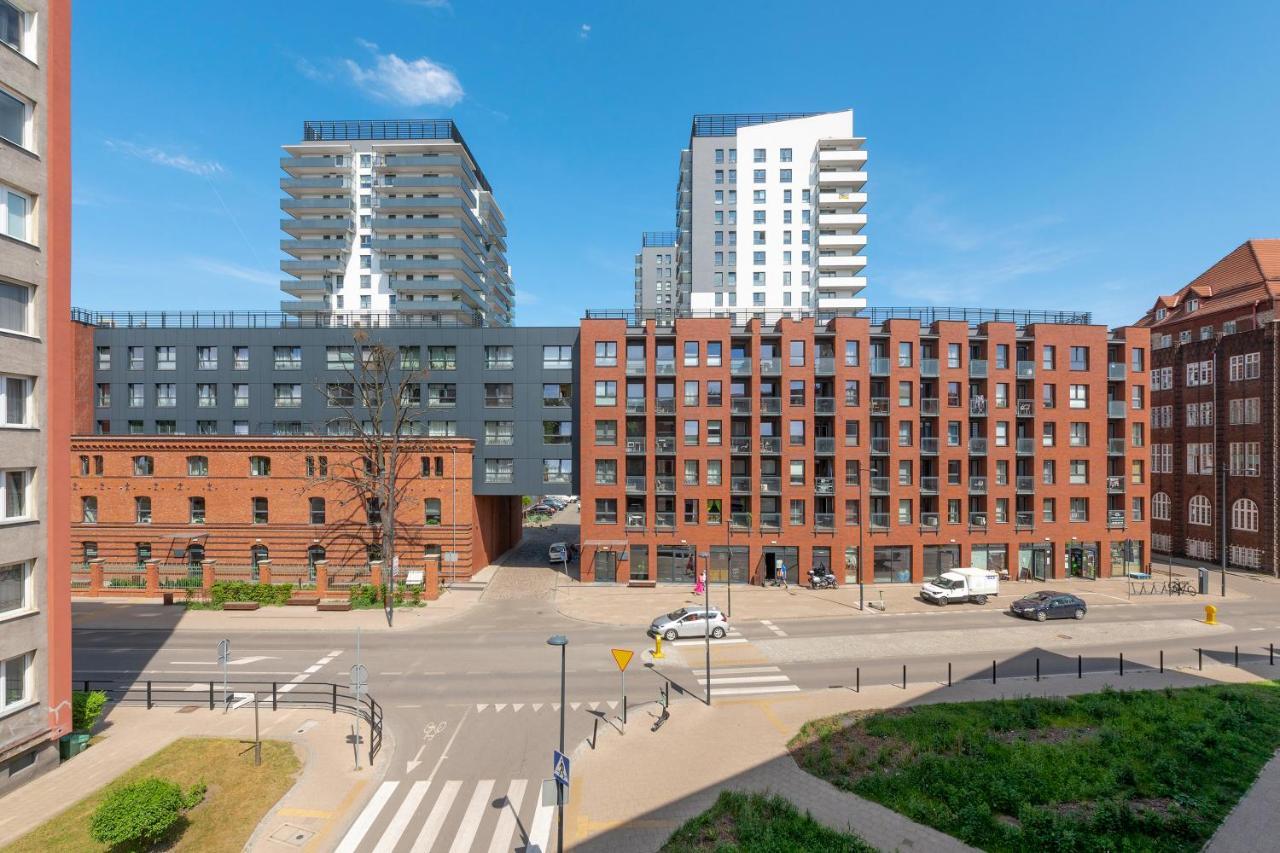 Gdansk Centrum - Apartament 3 - Pokojowy Z Duzym Tarasem 外观 照片