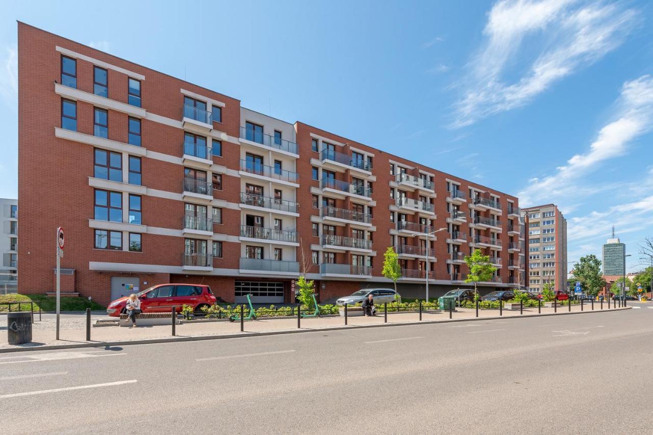 Gdansk Centrum - Apartament 3 - Pokojowy Z Duzym Tarasem 外观 照片