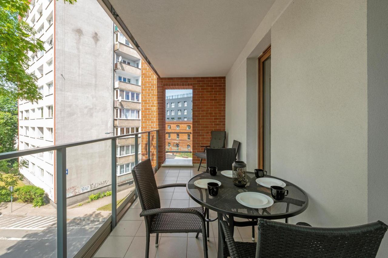 Gdansk Centrum - Apartament 3 - Pokojowy Z Duzym Tarasem 外观 照片